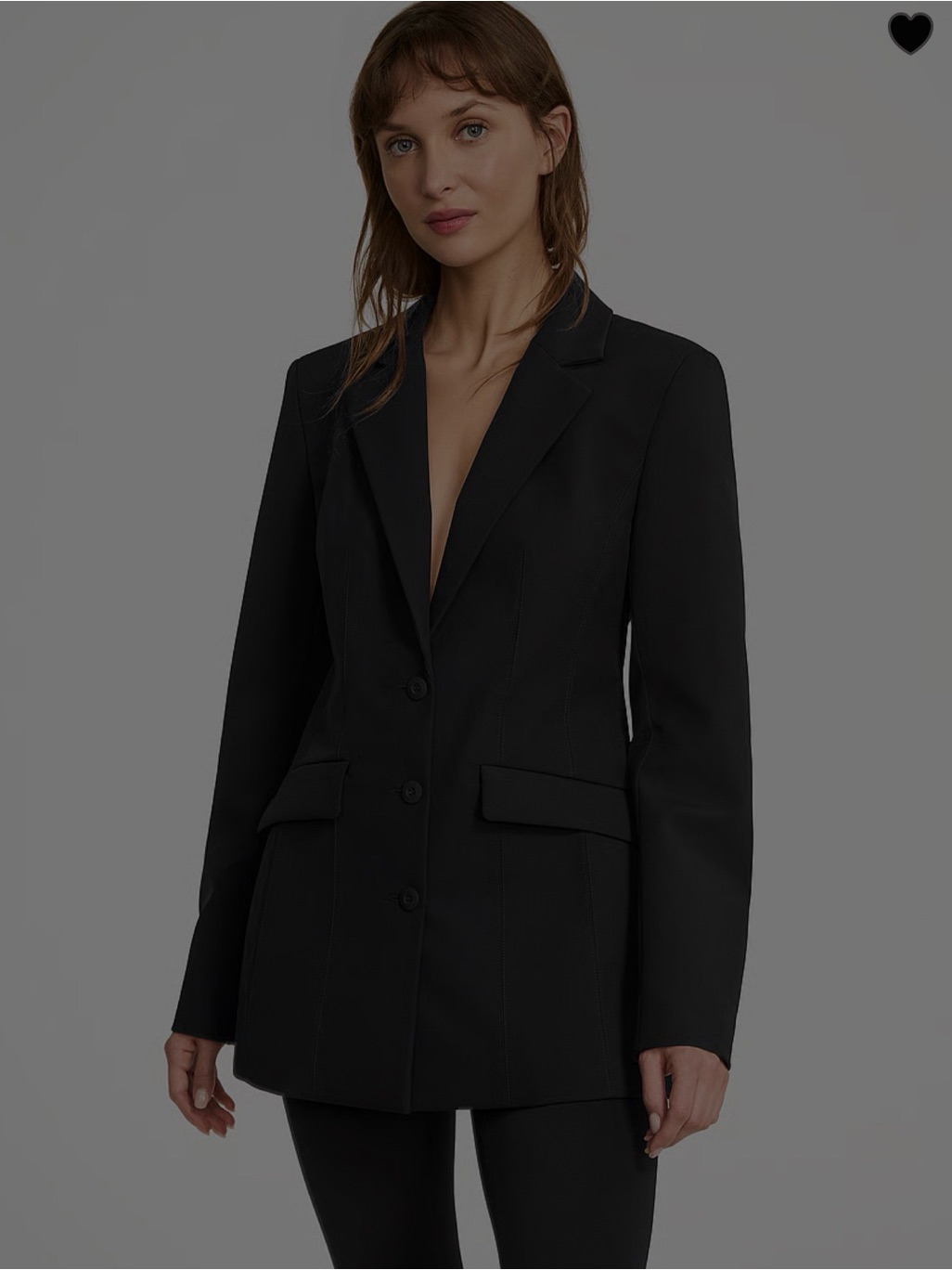 Vs Black Tailored Women's Blazer Jacket